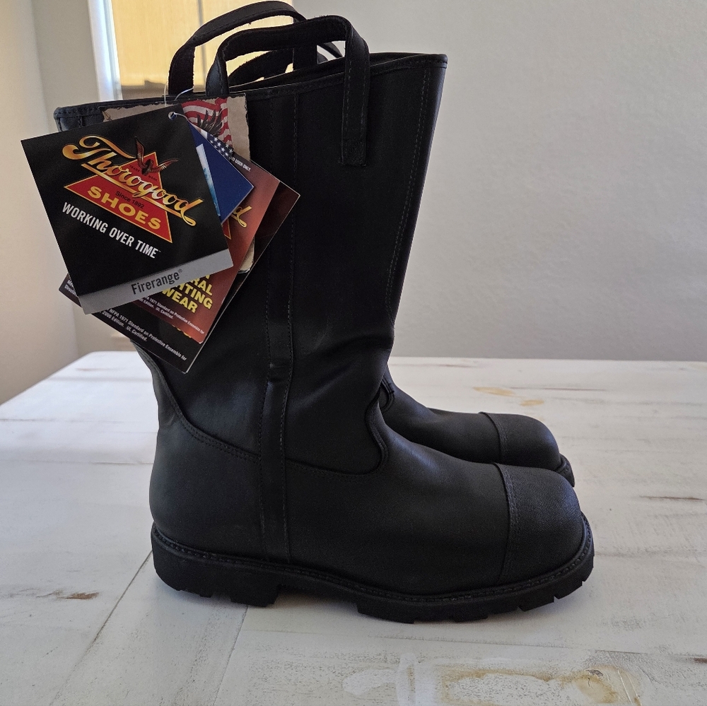Thorogood Structural Fire Fighting Bunker Boots Men's 15 XW - Picture 5 of 12